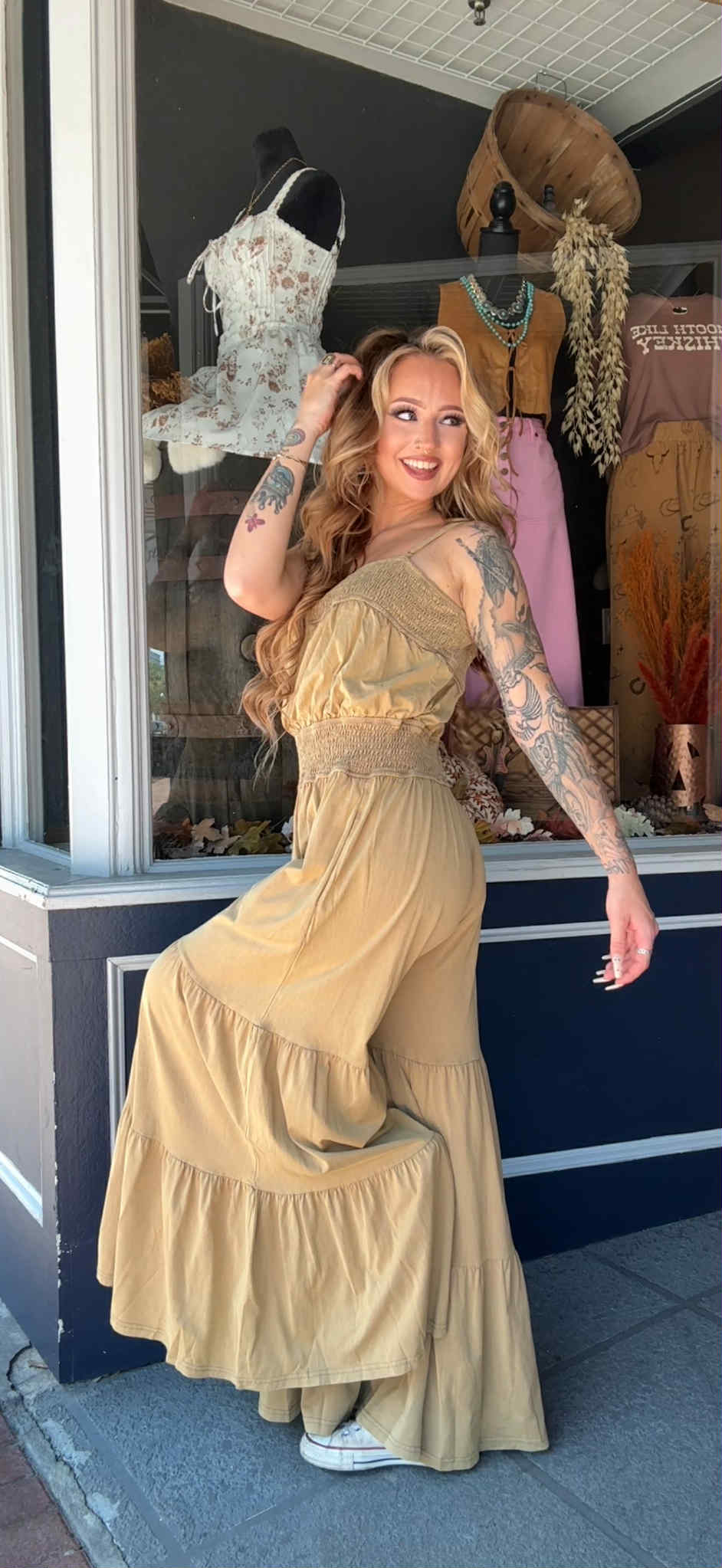 Urban Drift - Khaki Jumpsuit