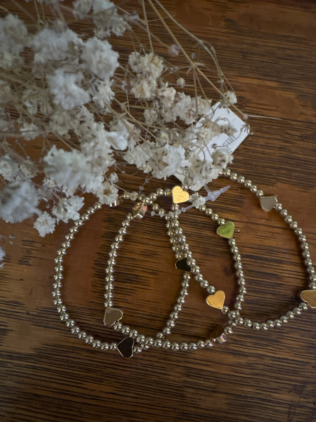 Golden Hearts - Bracelet Set