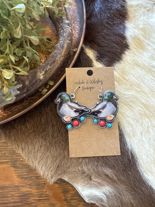 Mallard Mix - Earrings