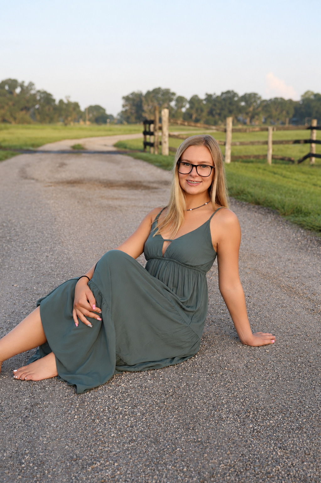 Rustic Seasons – Ash Jade Midi Dress