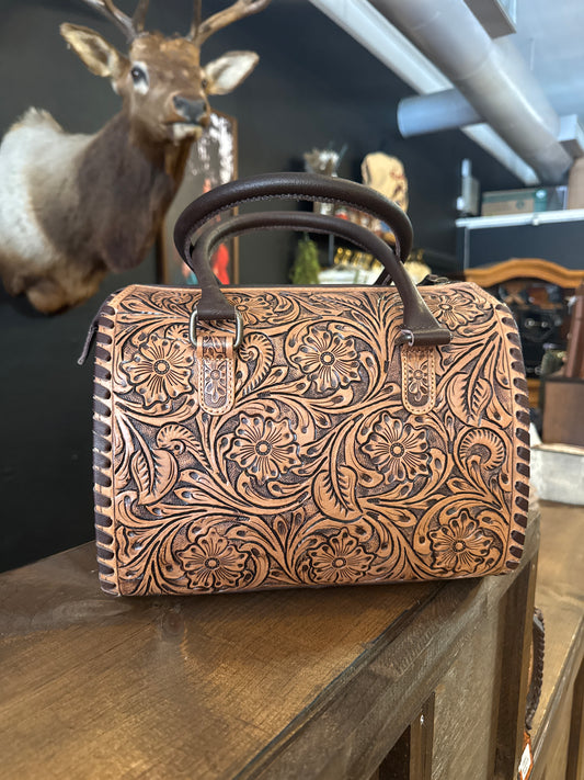 Tooled Leather - Medium Speedy Bag