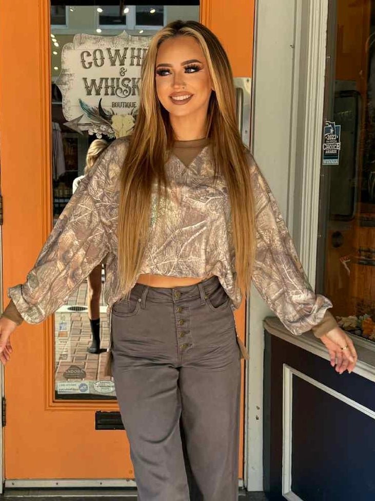 Crazy in Camo - Pullover