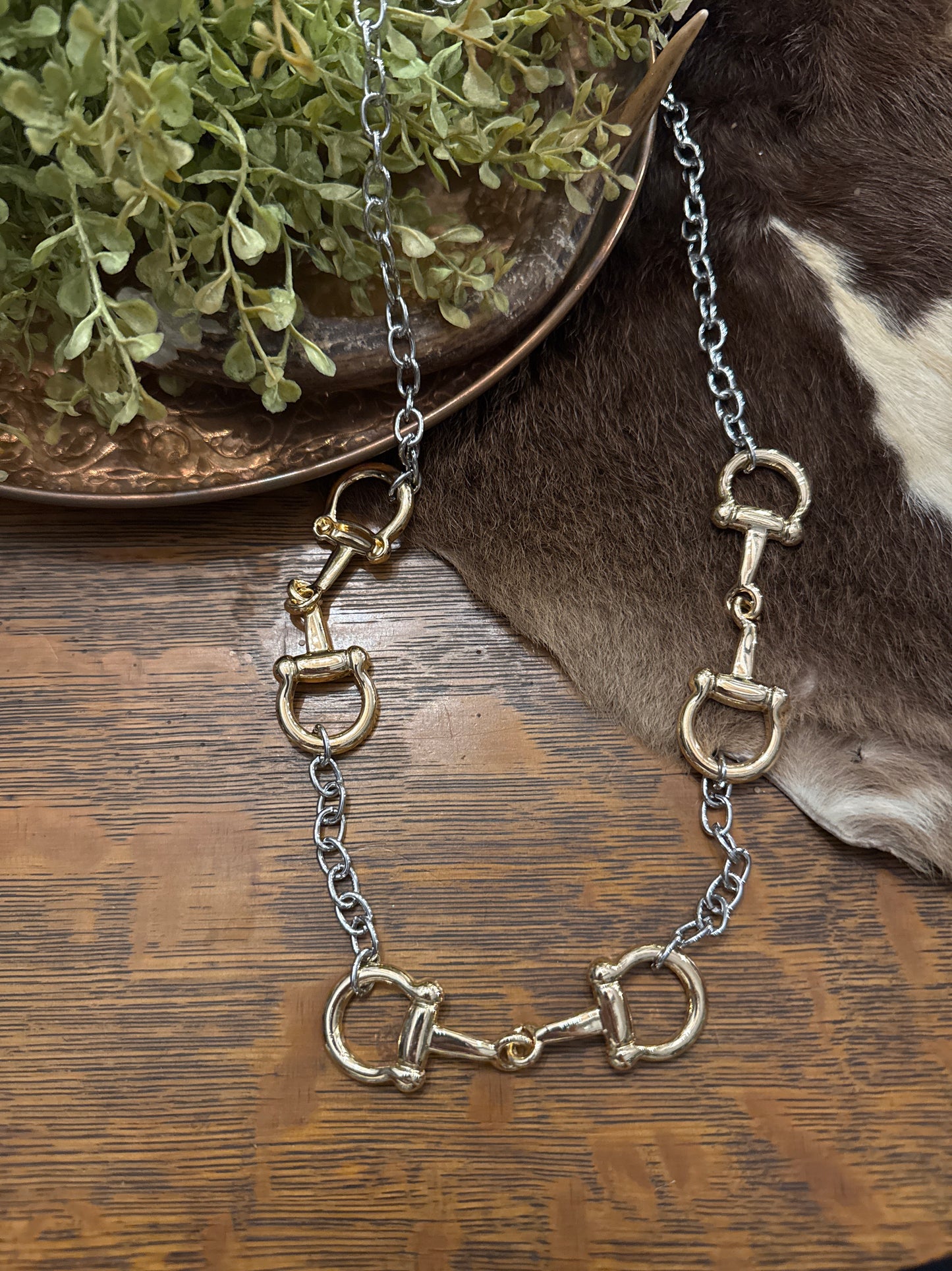 Triple Bit - Mix Metal Necklace