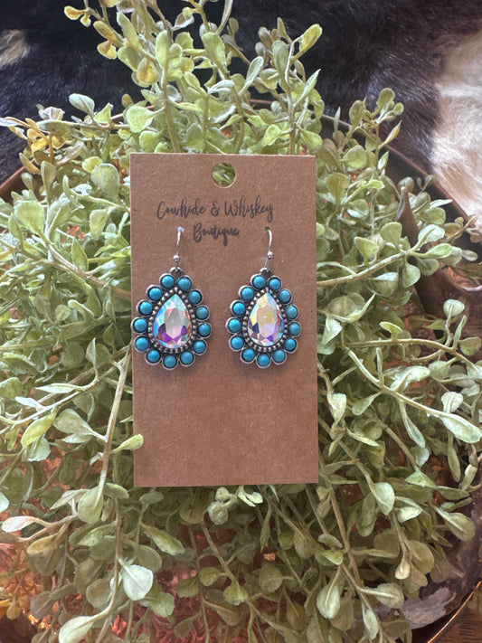 Neon Reflection - Earrings