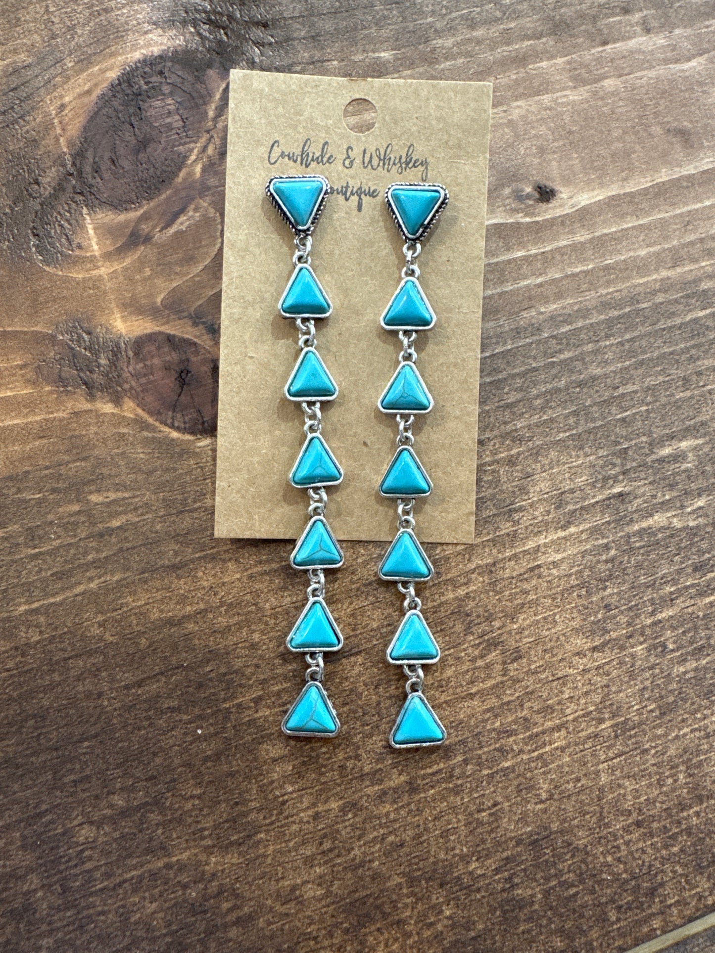 Triangle Drop - Earrings