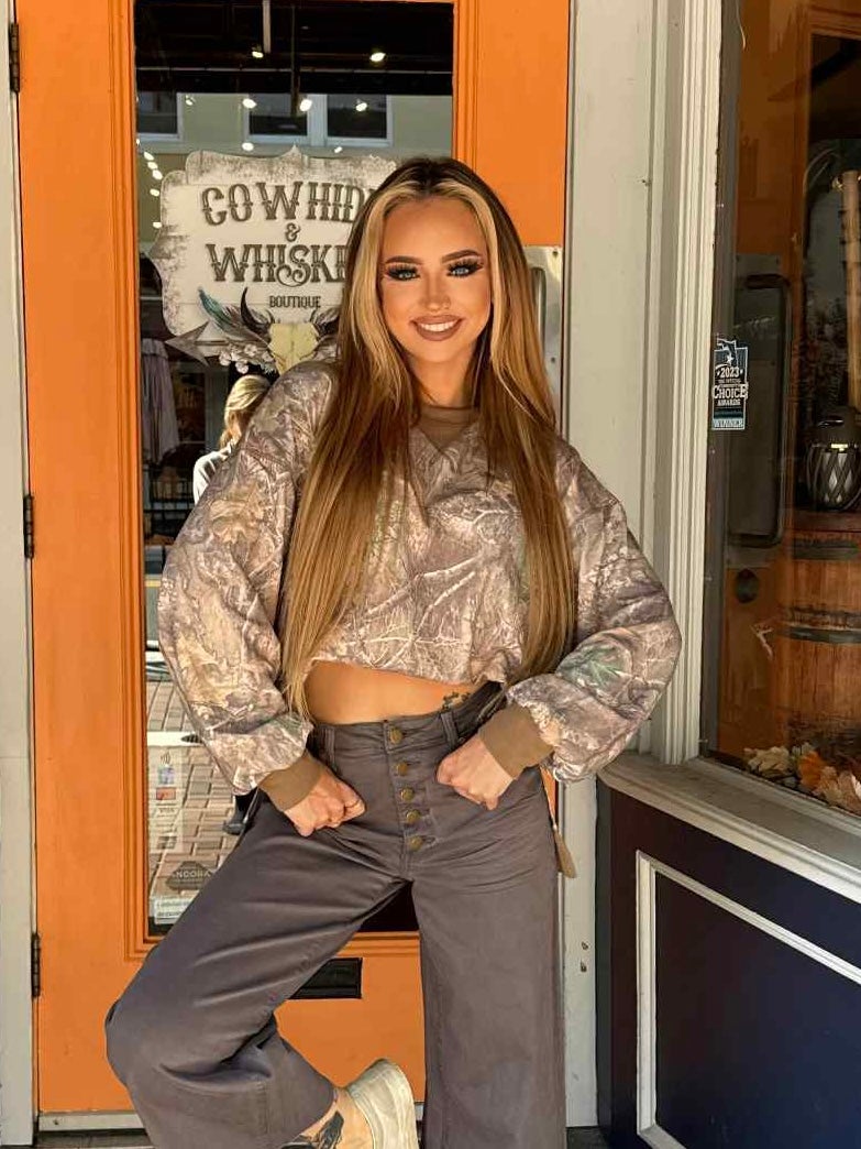 Crazy in Camo - Pullover