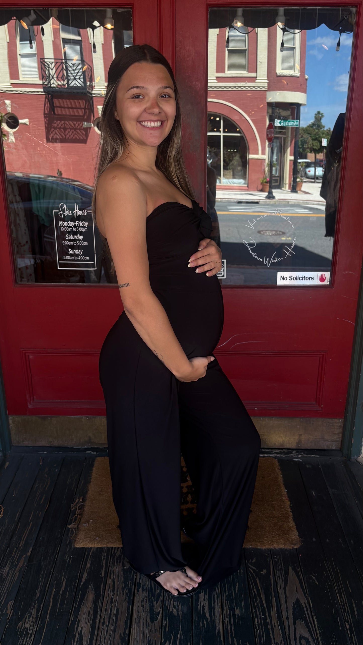 Night Luxe Knot – Wide Leg Jumpsuit