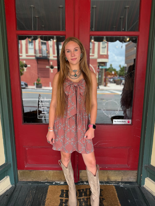 The Wynona – Paisley Dress
