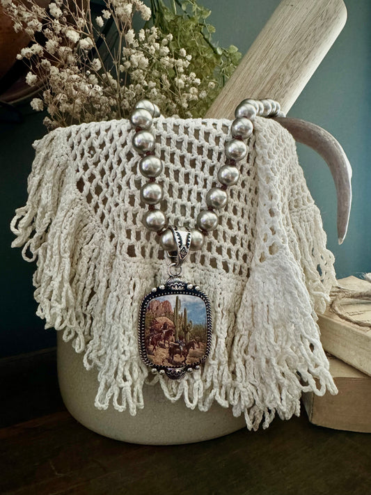 Cowboy Canyon - Pearl Necklace