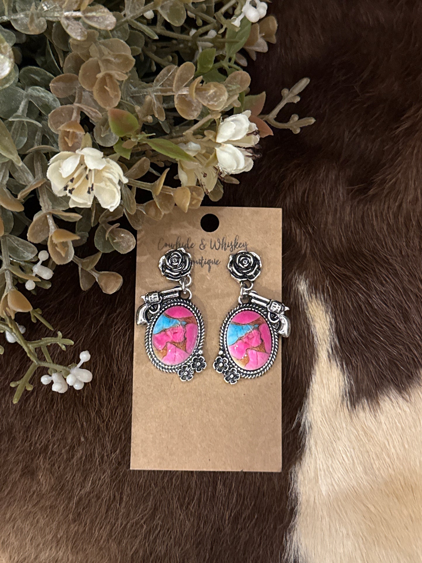Guns & Roses - Earrings