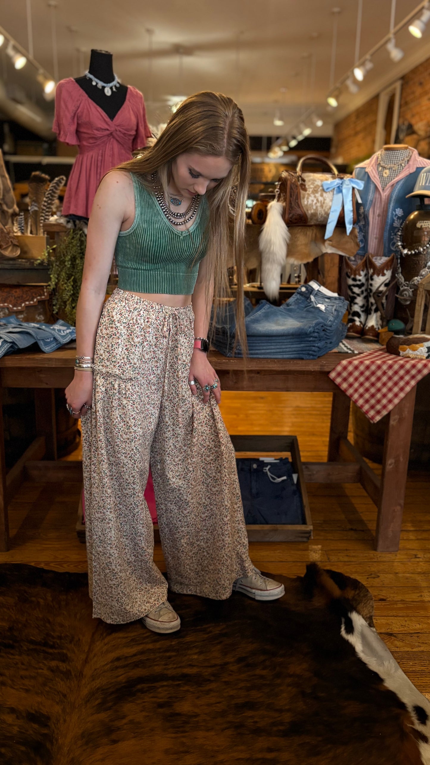 Dusty Rose Daydream – Boho Pants