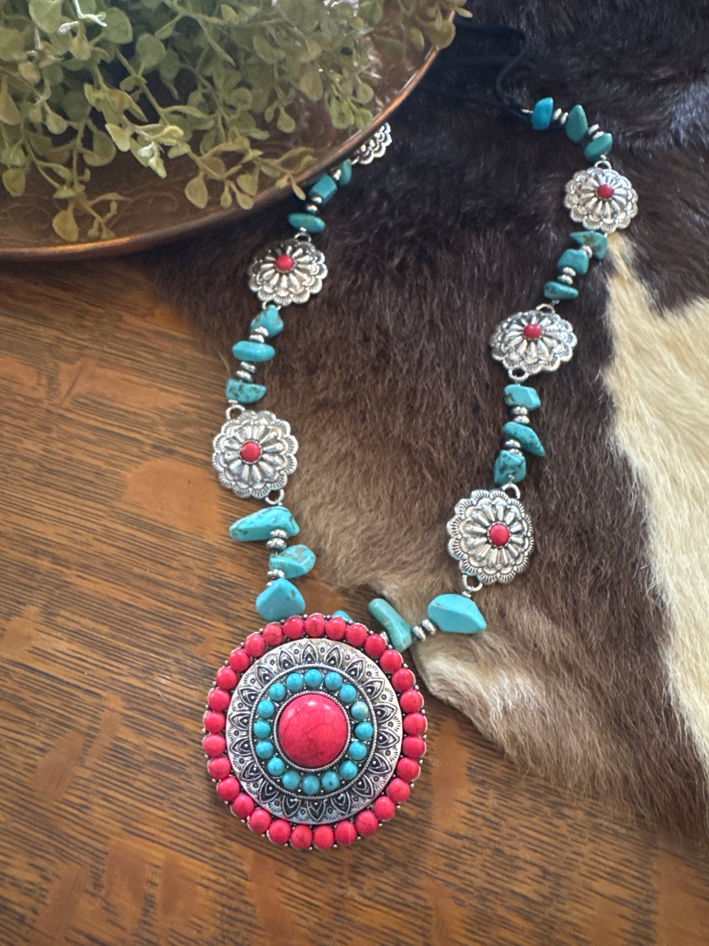 Suede & Stone - Necklace Set