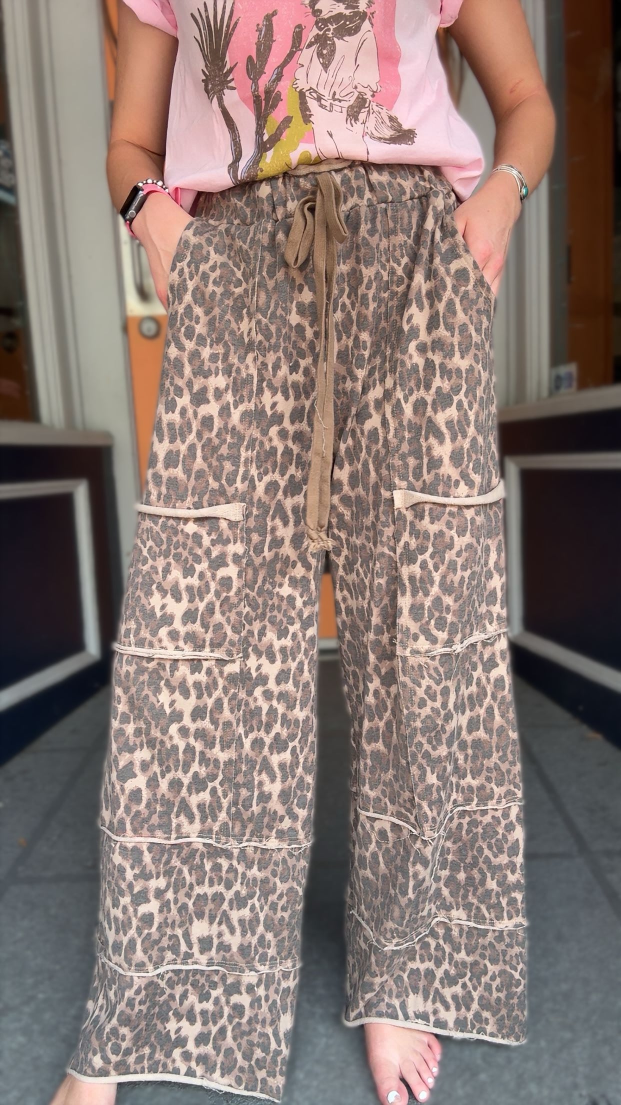 Untamed Comfort – Leopard Lounge Pants