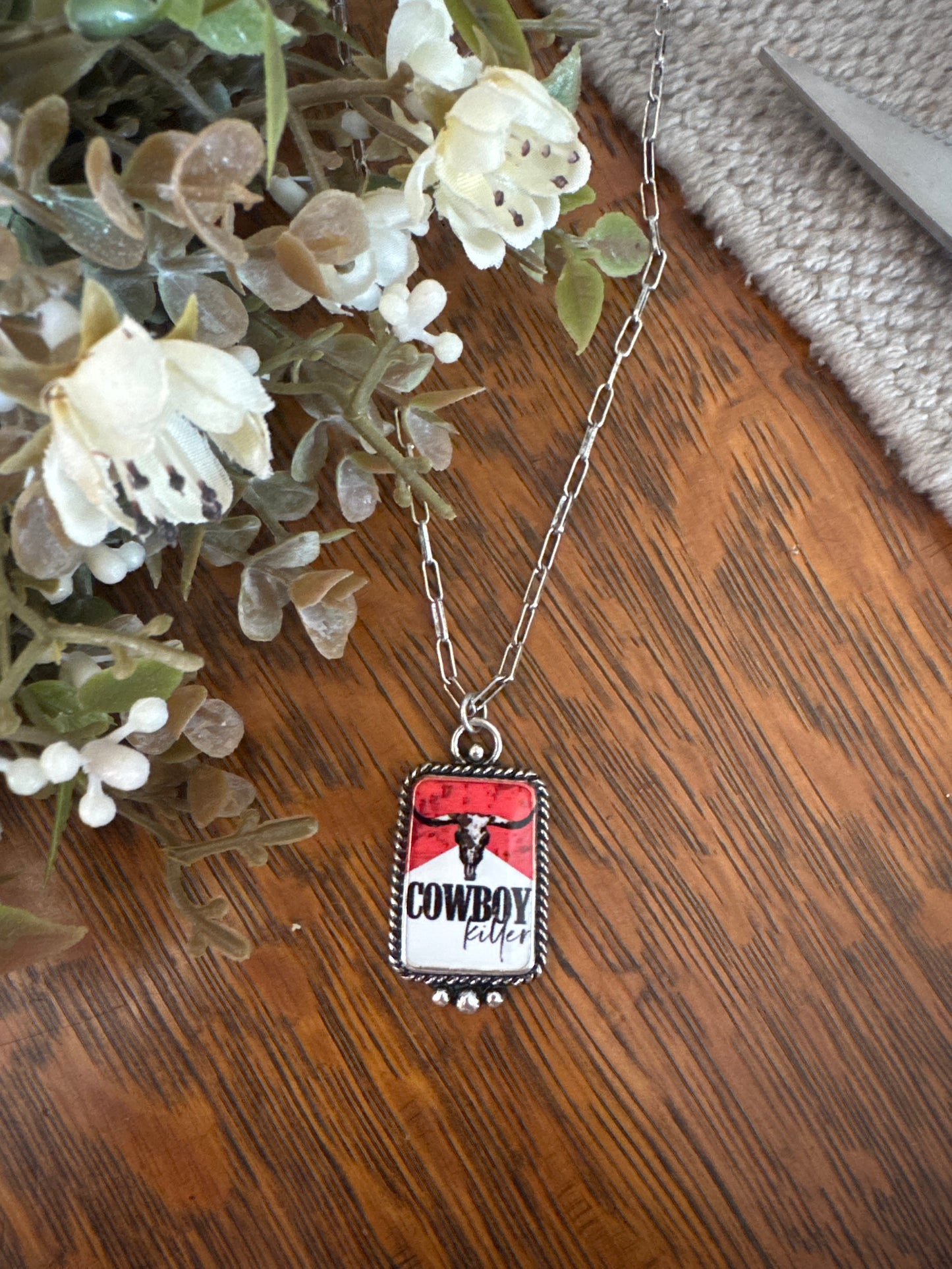 Cowboy Killer Bull - Necklace