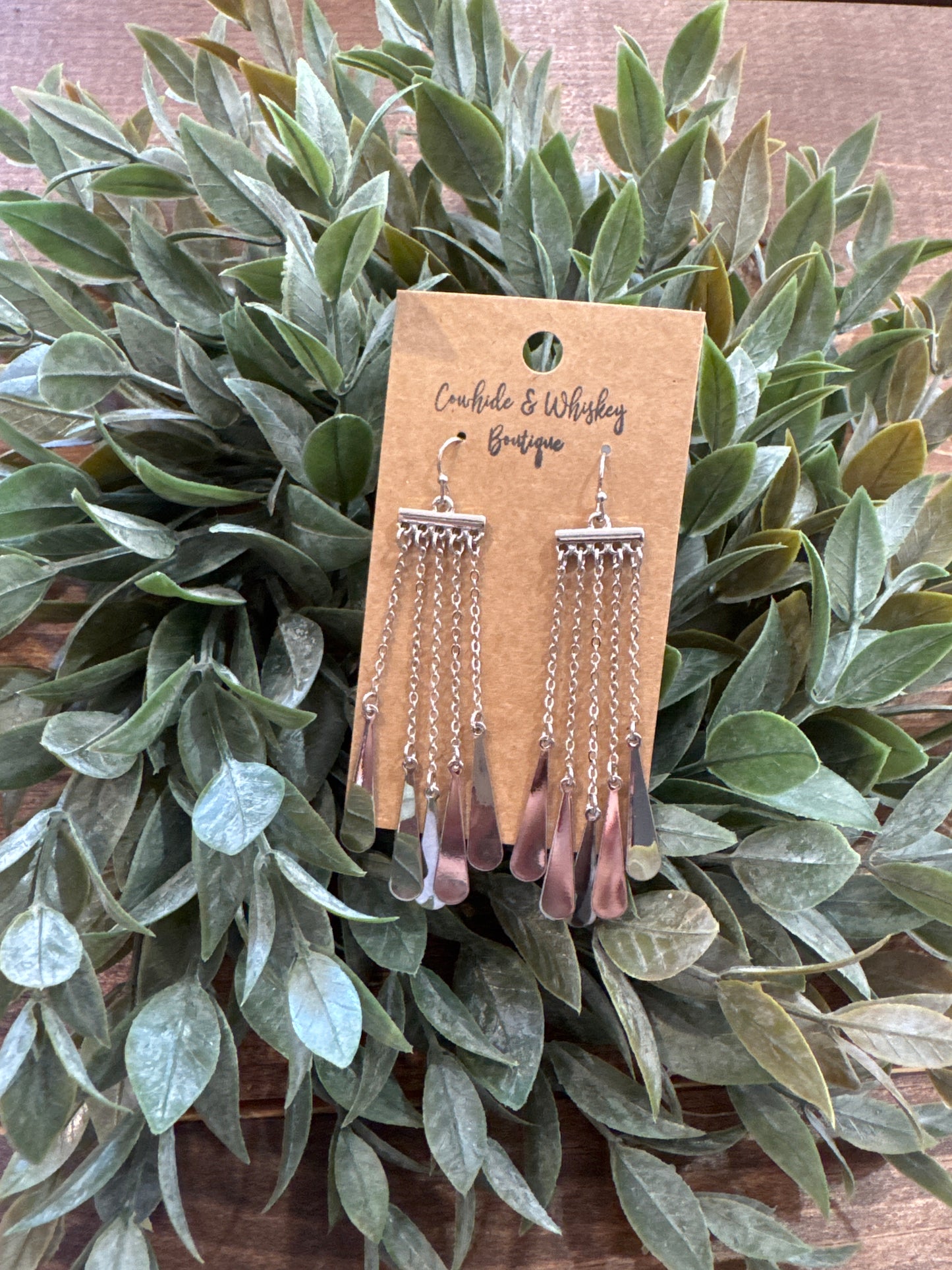 Silver Tears - Earrings
