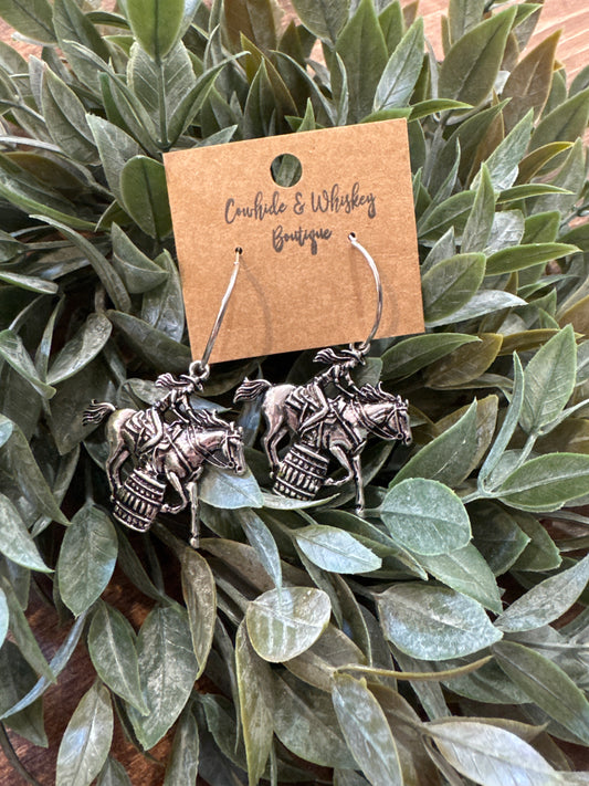 Barrel Race - Hoop Earrings