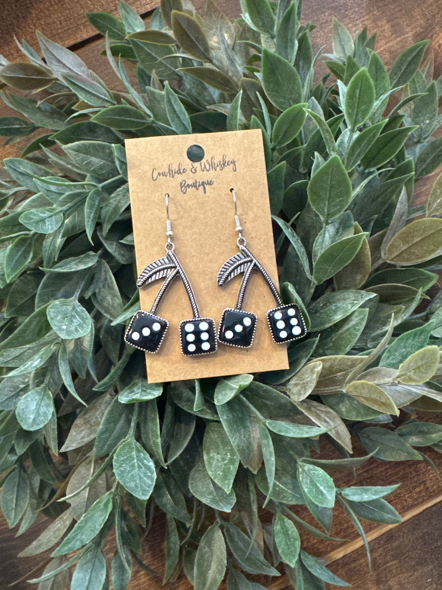 Dice Cherries - Earrings