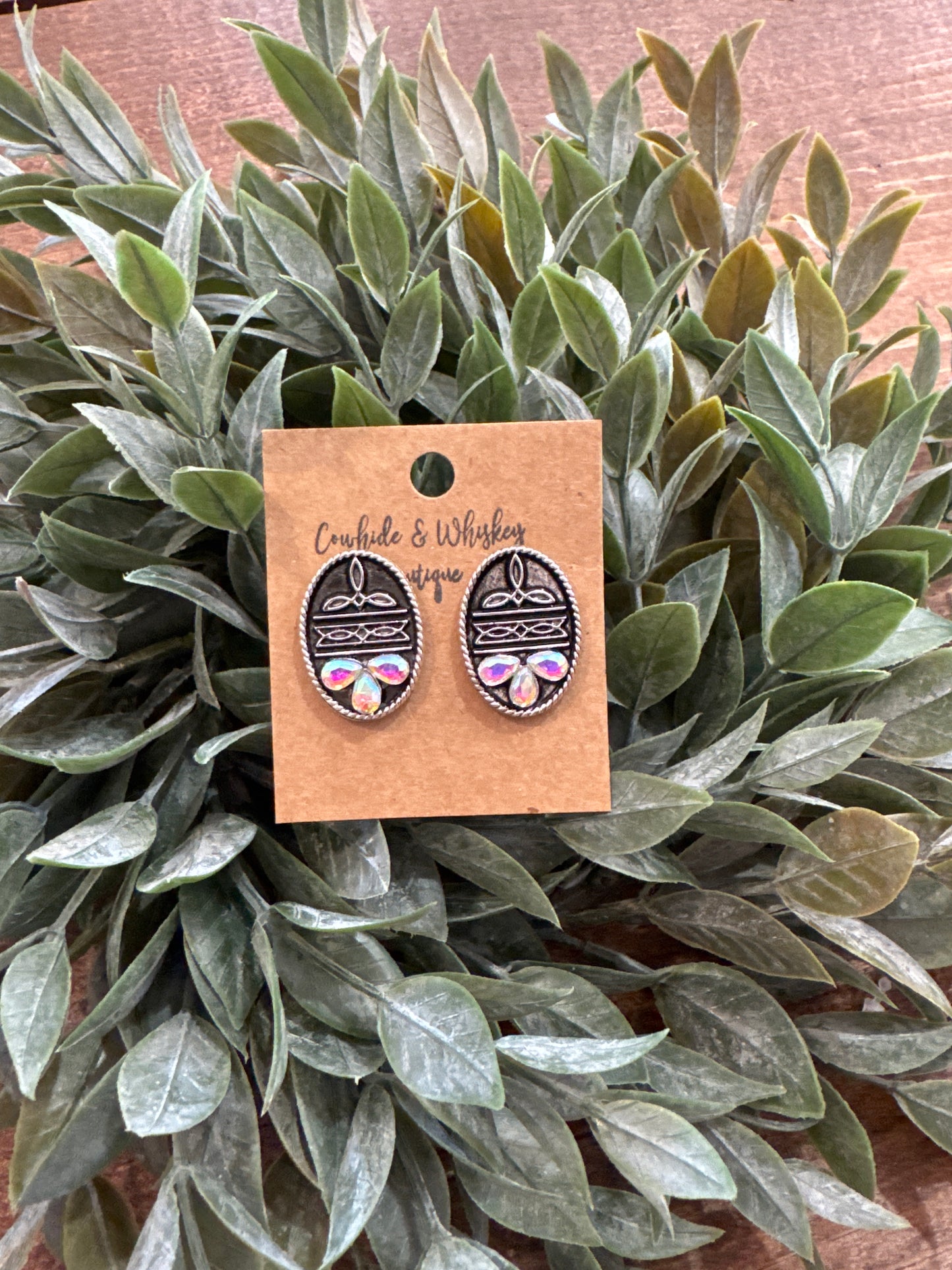 Stitch Stud - Earrings