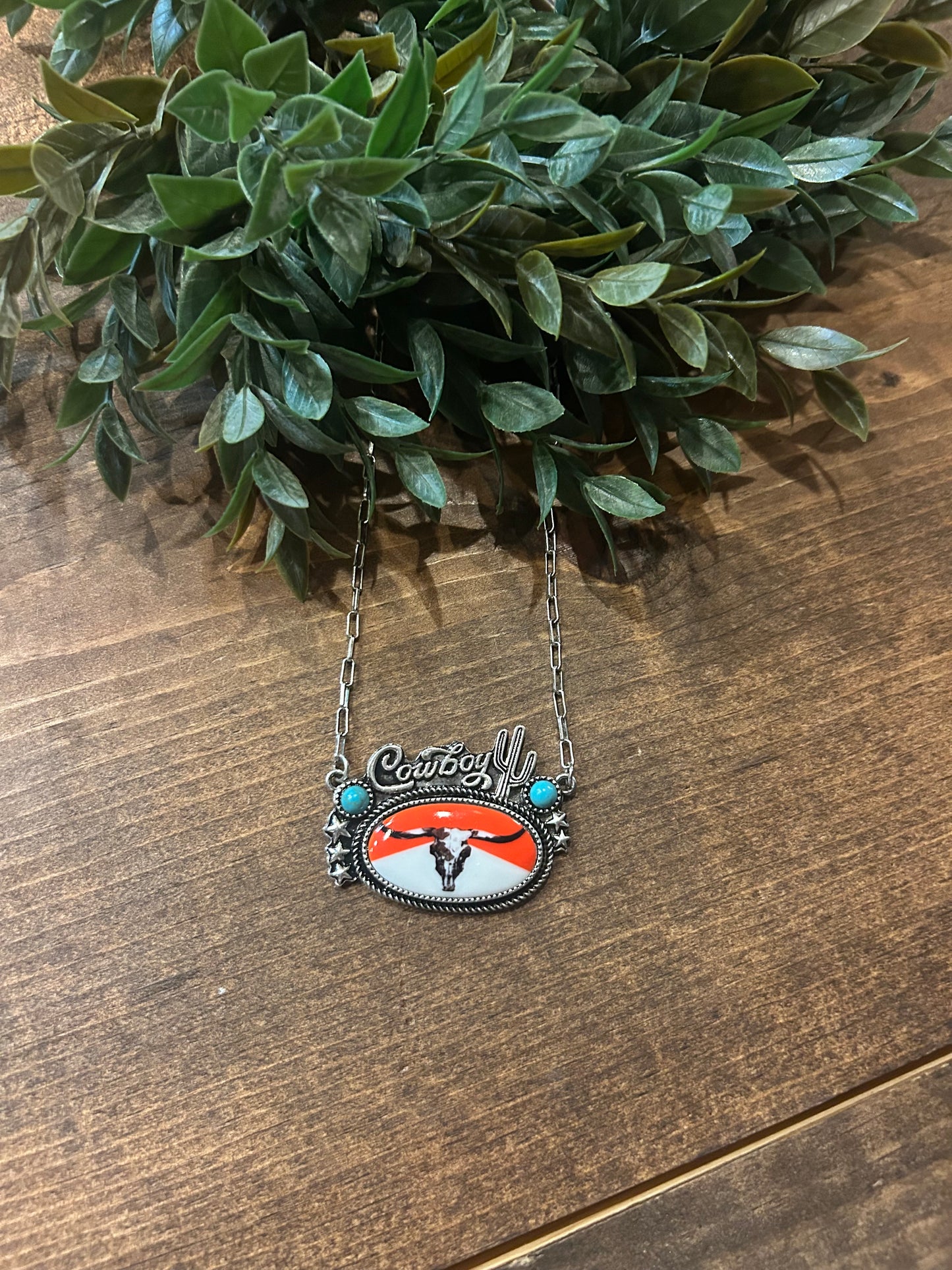 Cowboy Smoke - Necklace
