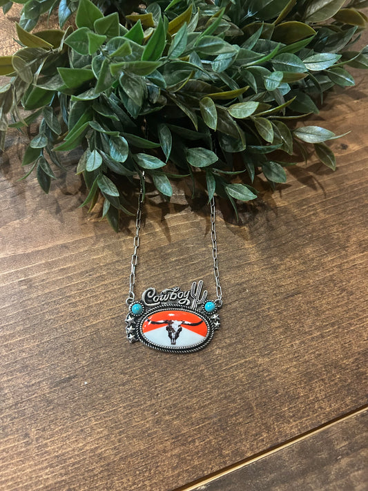 Cowboy Smoke - Necklace
