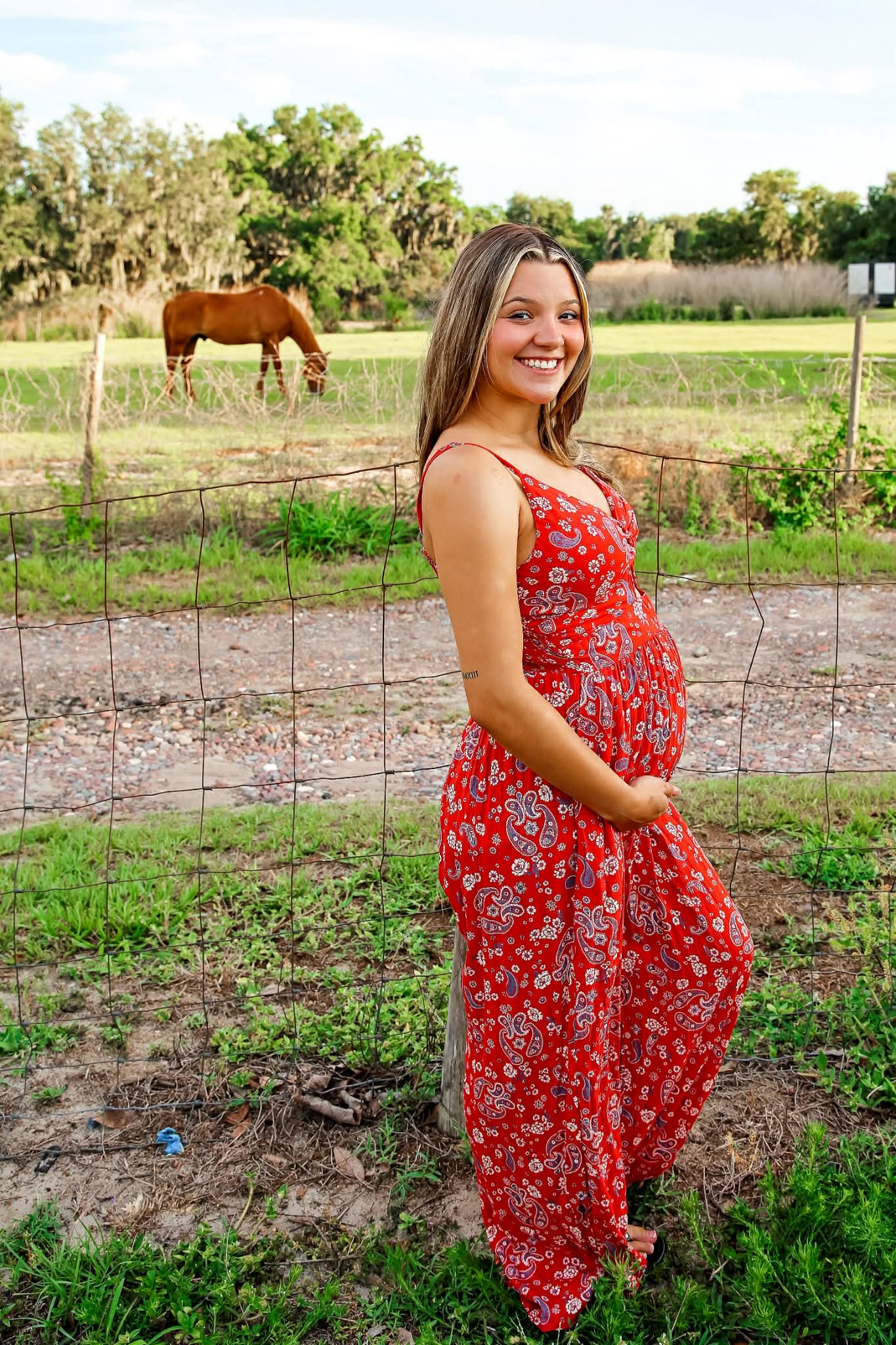 Miss Red White & Blue – Paisley Jumpsuit
