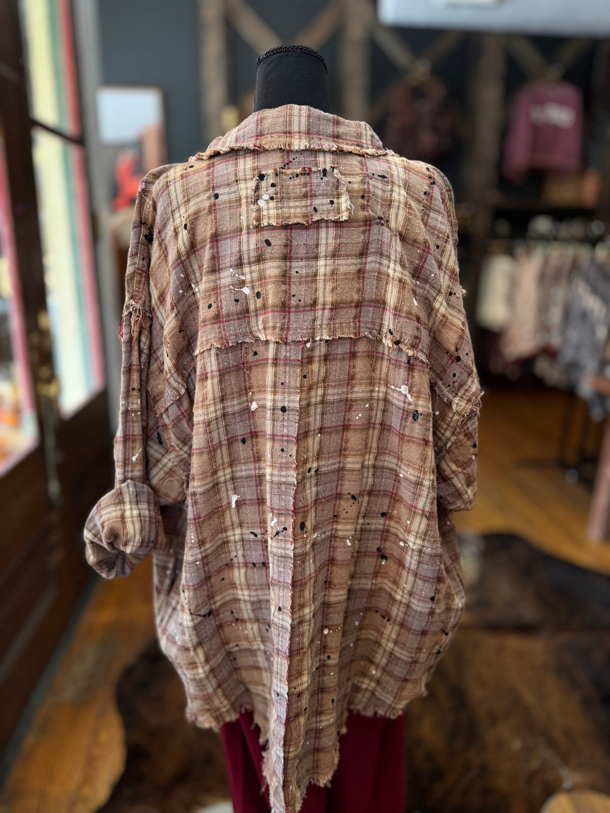 Fireside Nights – Mineral Wash Plaid Flannel