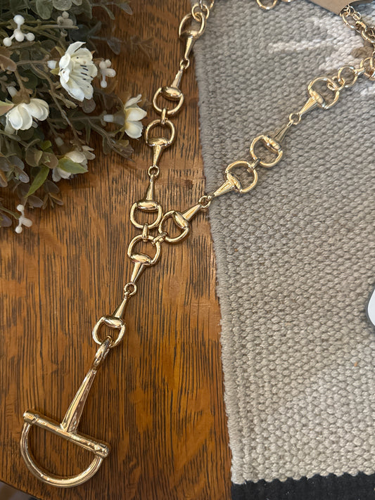 Gritty Gal - Bit Necklace