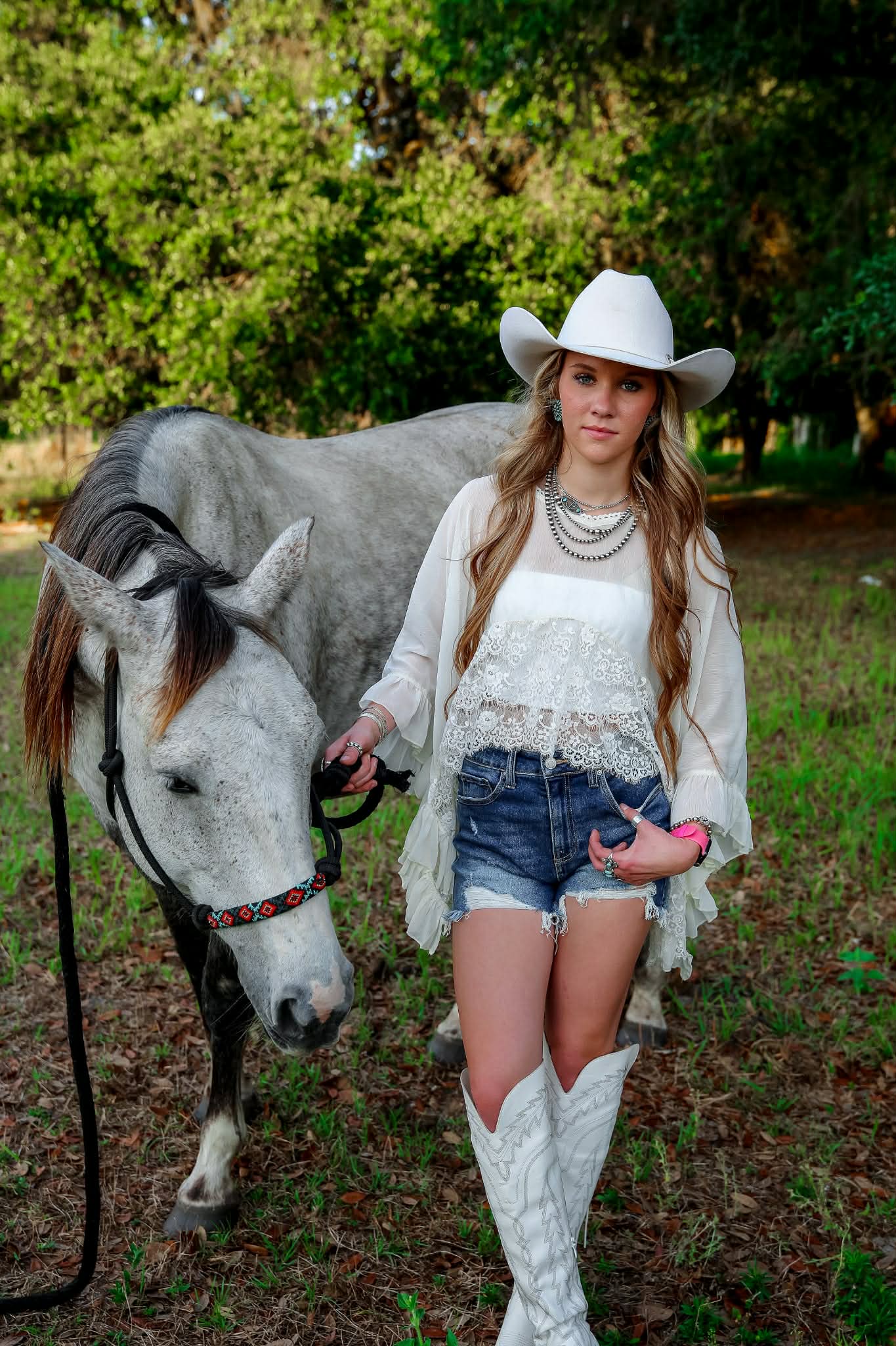 Freedom + Grace – Ivory Chiffon Blouse