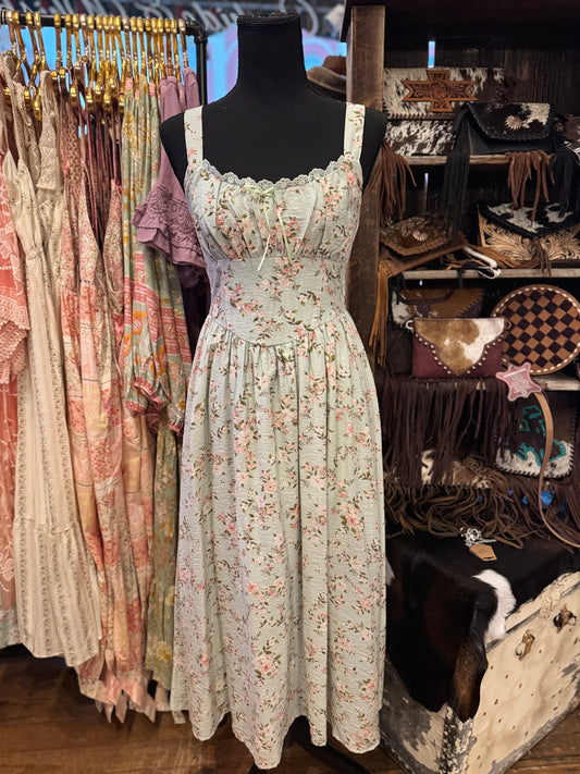 Mint Belle-Maxi Dress