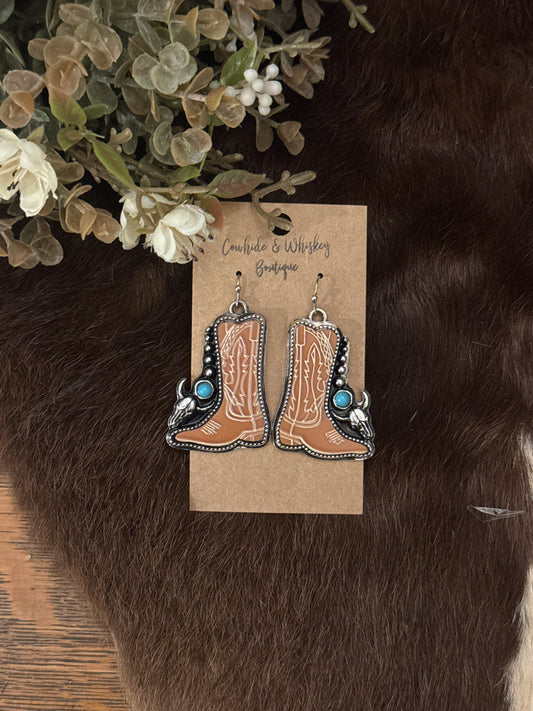 Boot Scootin' - Earrings