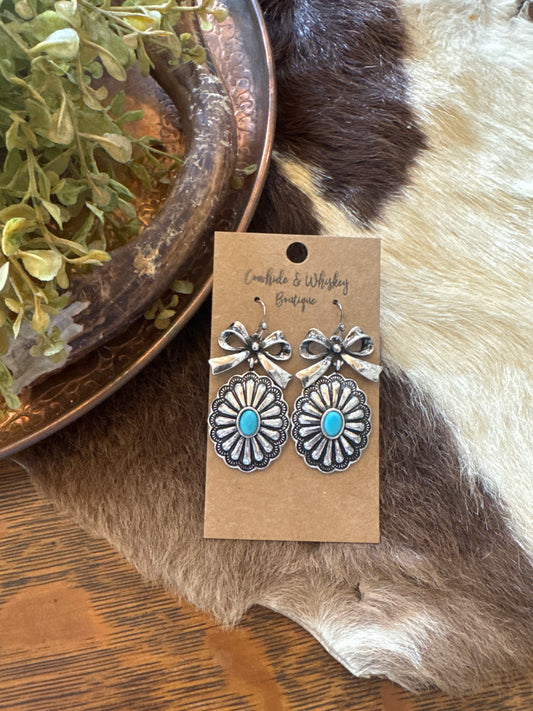 Concho Bows - Earrings