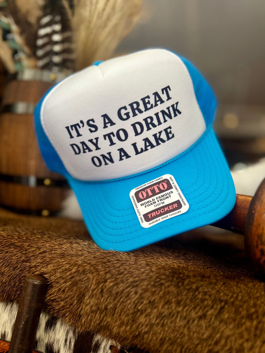 Great Day To Drink-Trucker Hat