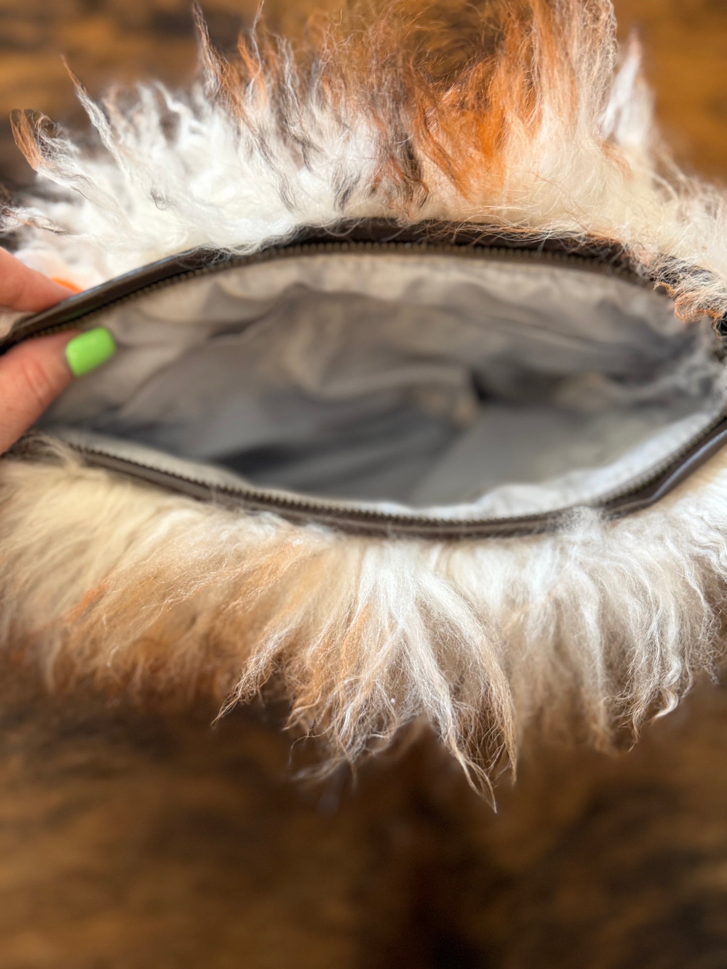 Mongolian Sheepskin - Crossbody