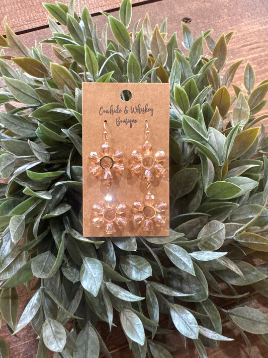 Amber Daisy - Earrings