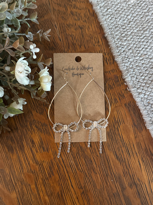 Bow Wire - Earrings