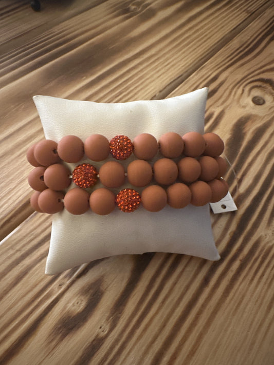 Pumpkin Please - Matte Bracelet Set