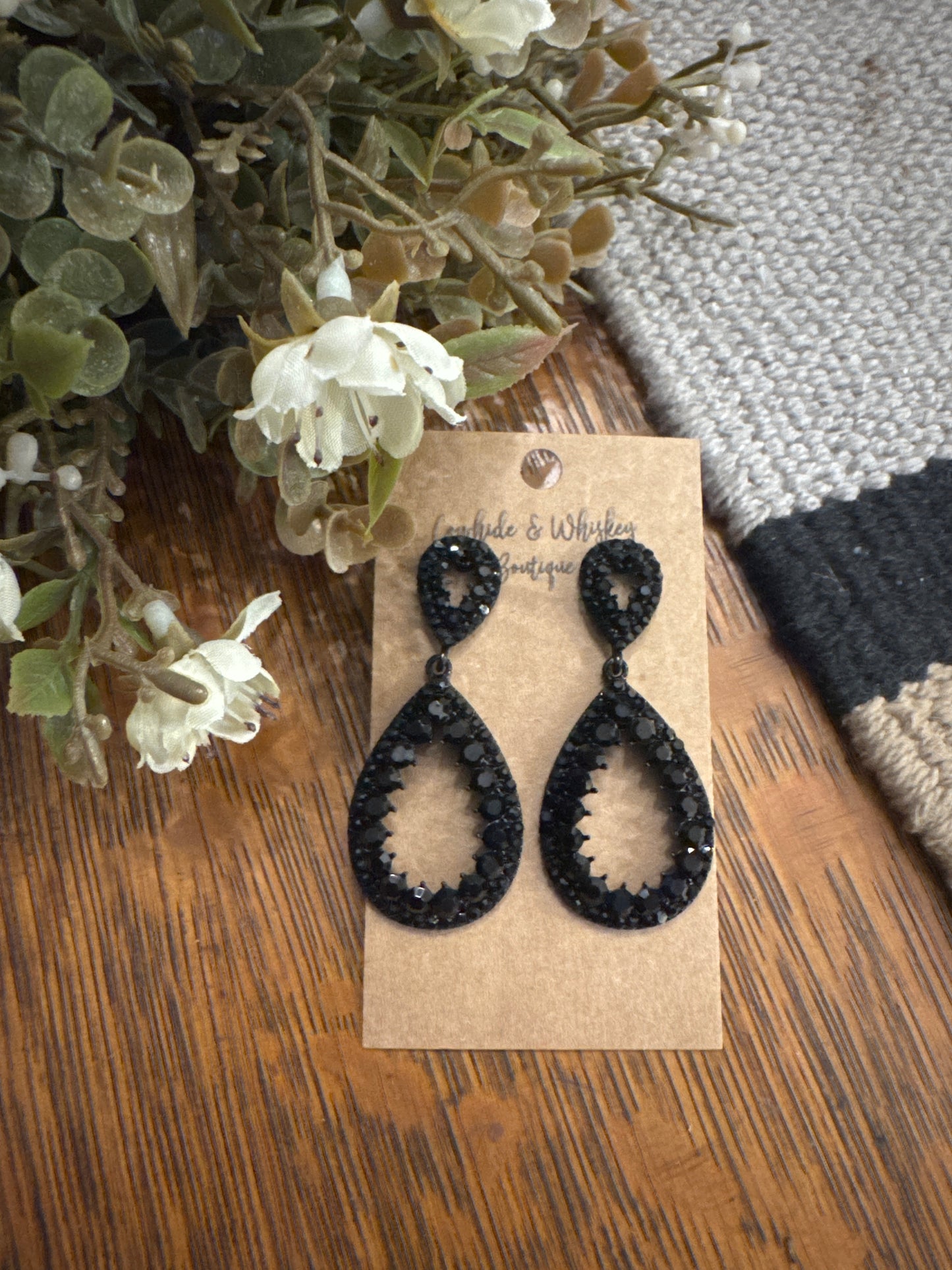 Black Ice - Earrings