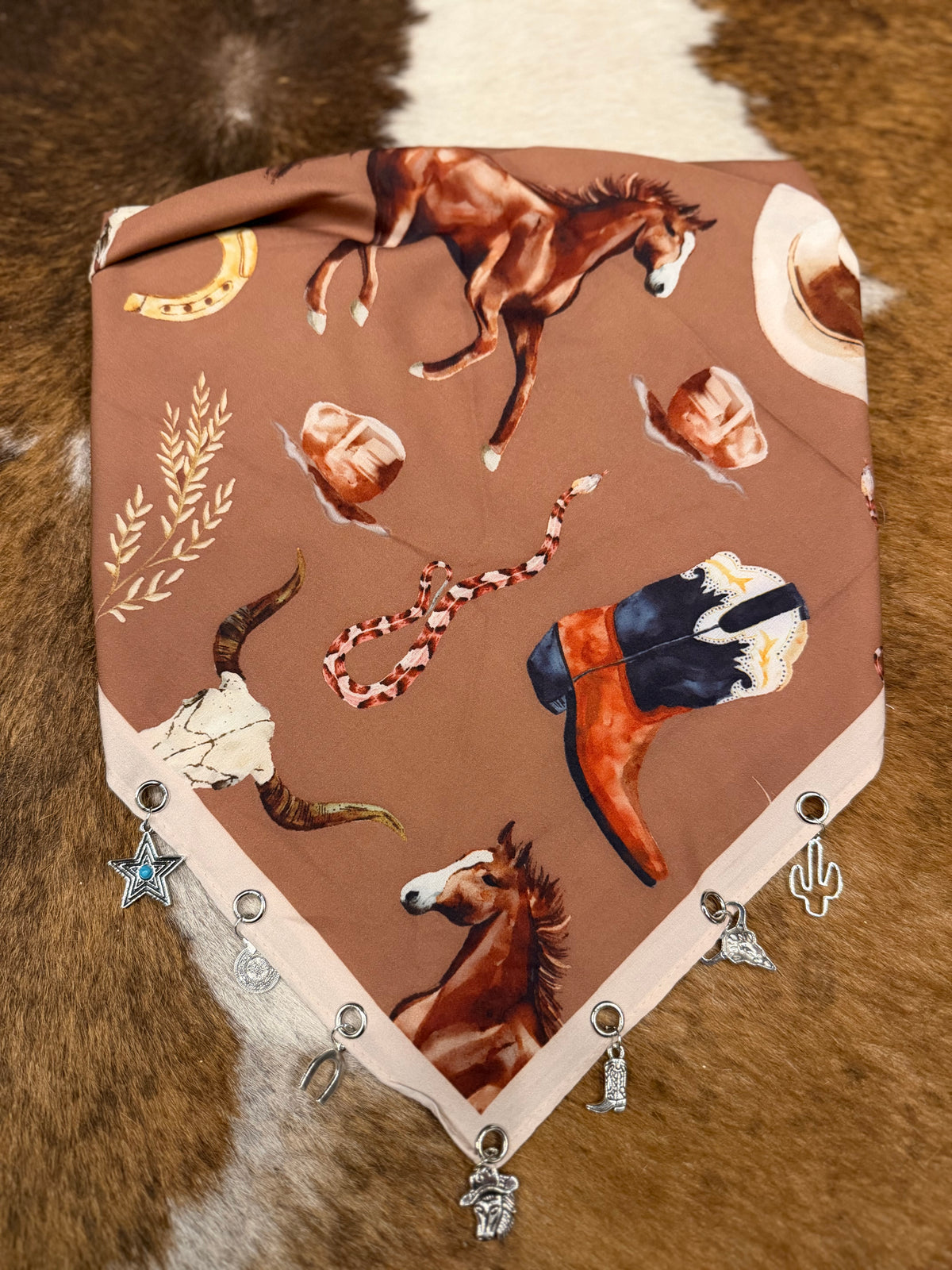 Western Charm Bandana Charm