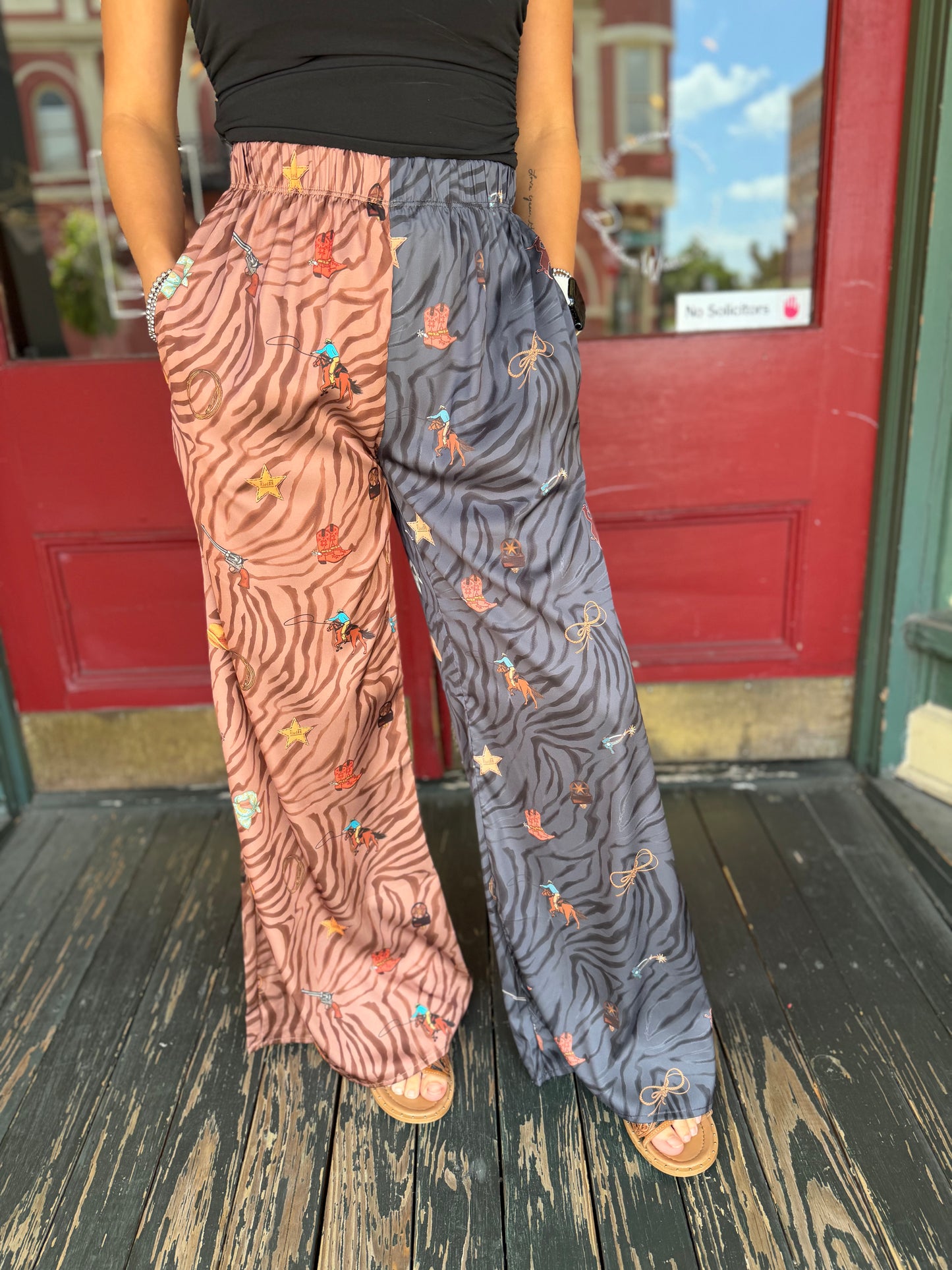 Wild West Wanderer – Wide Leg Pants