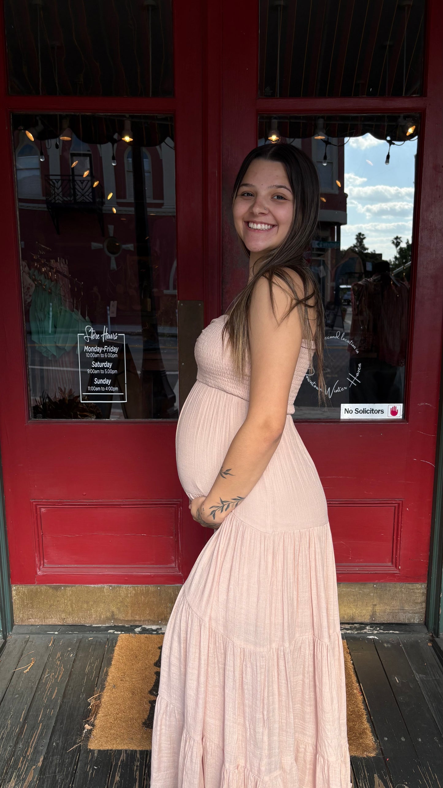 Soft Romance – Blush Maxi Dress