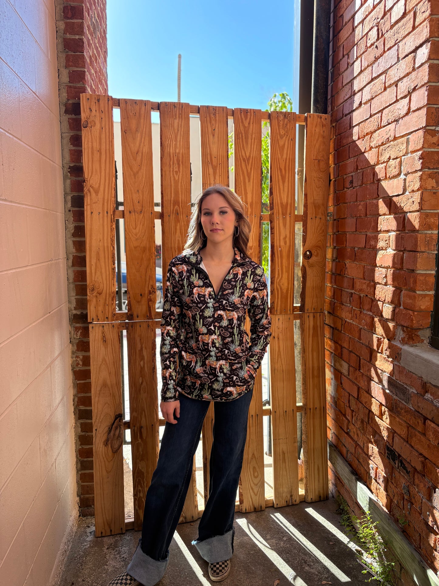 Cactus Run - Quarter Zip Pullover