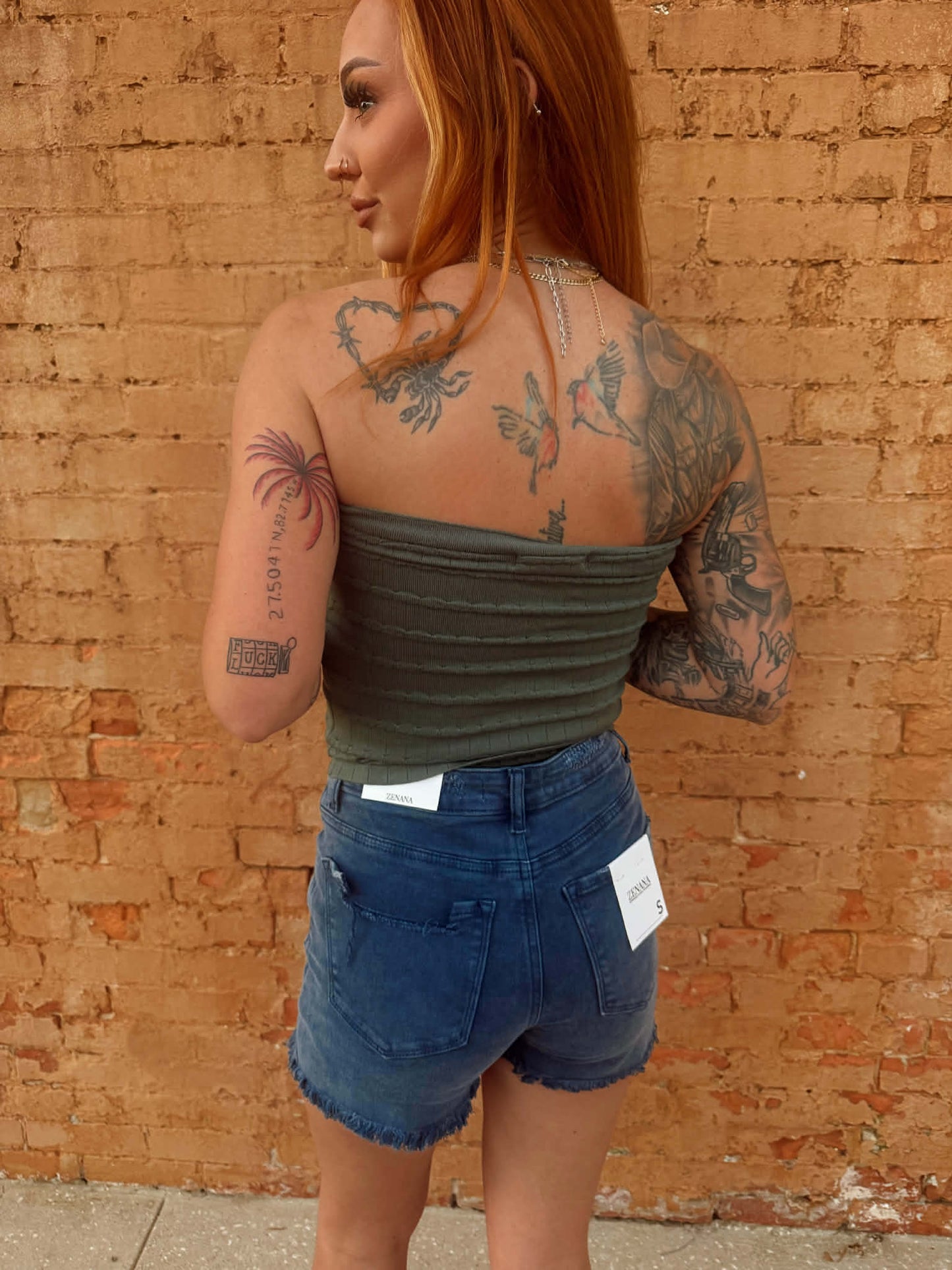 Twist Knot Tubę Top - Ash Jade *Door Buster*