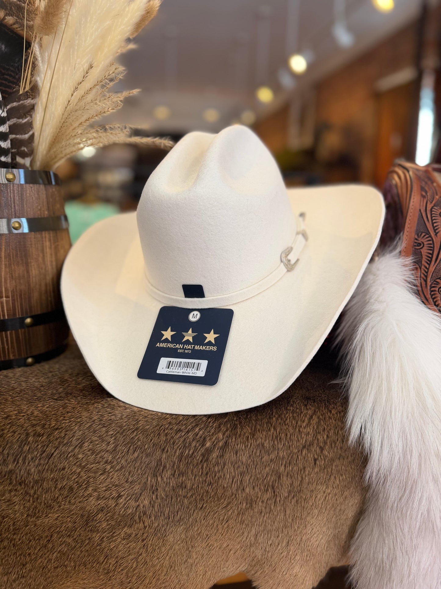 All American Cowboy Hat - Cattleman Shape