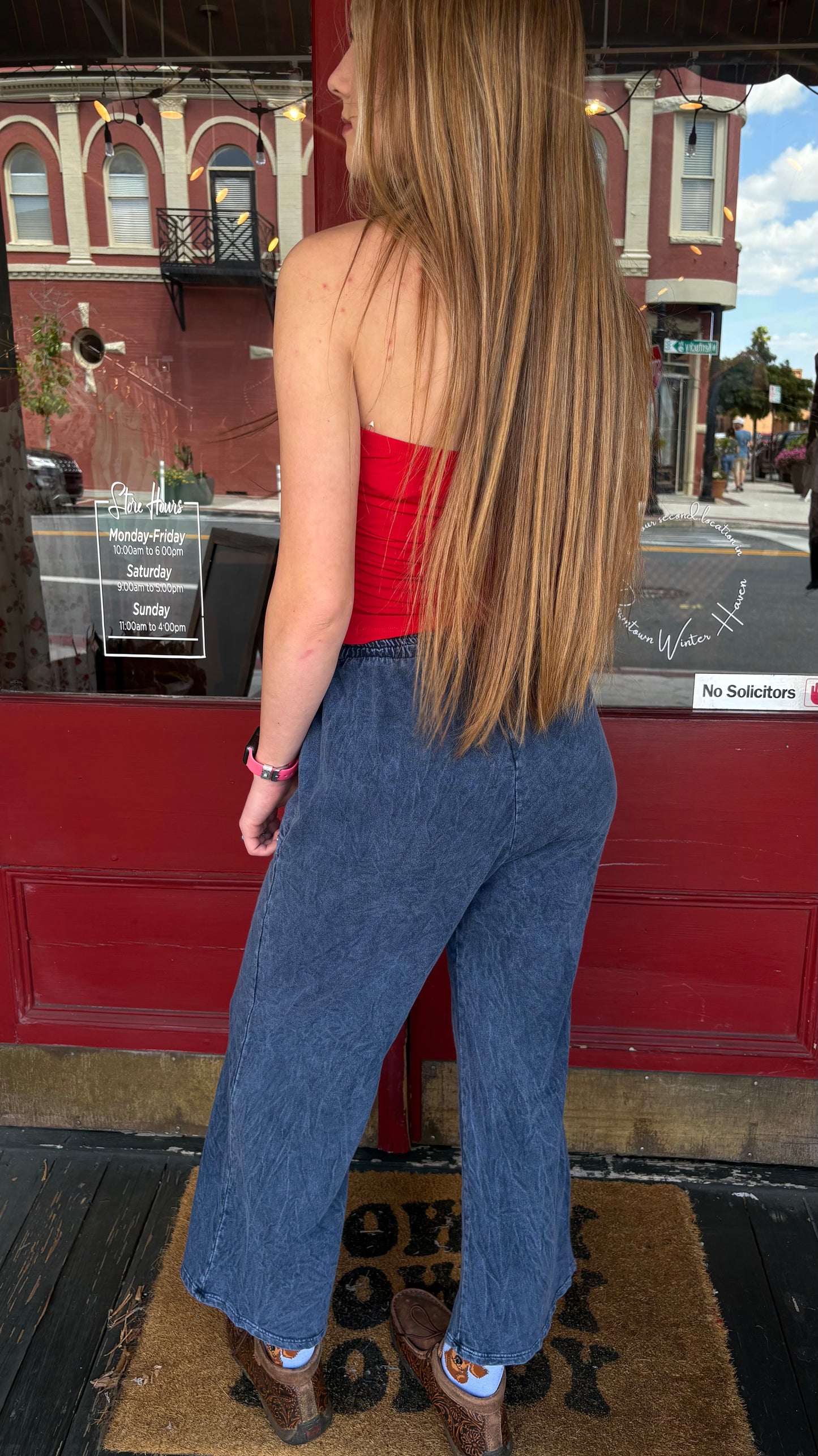 Starlight Stud – Navy Pants