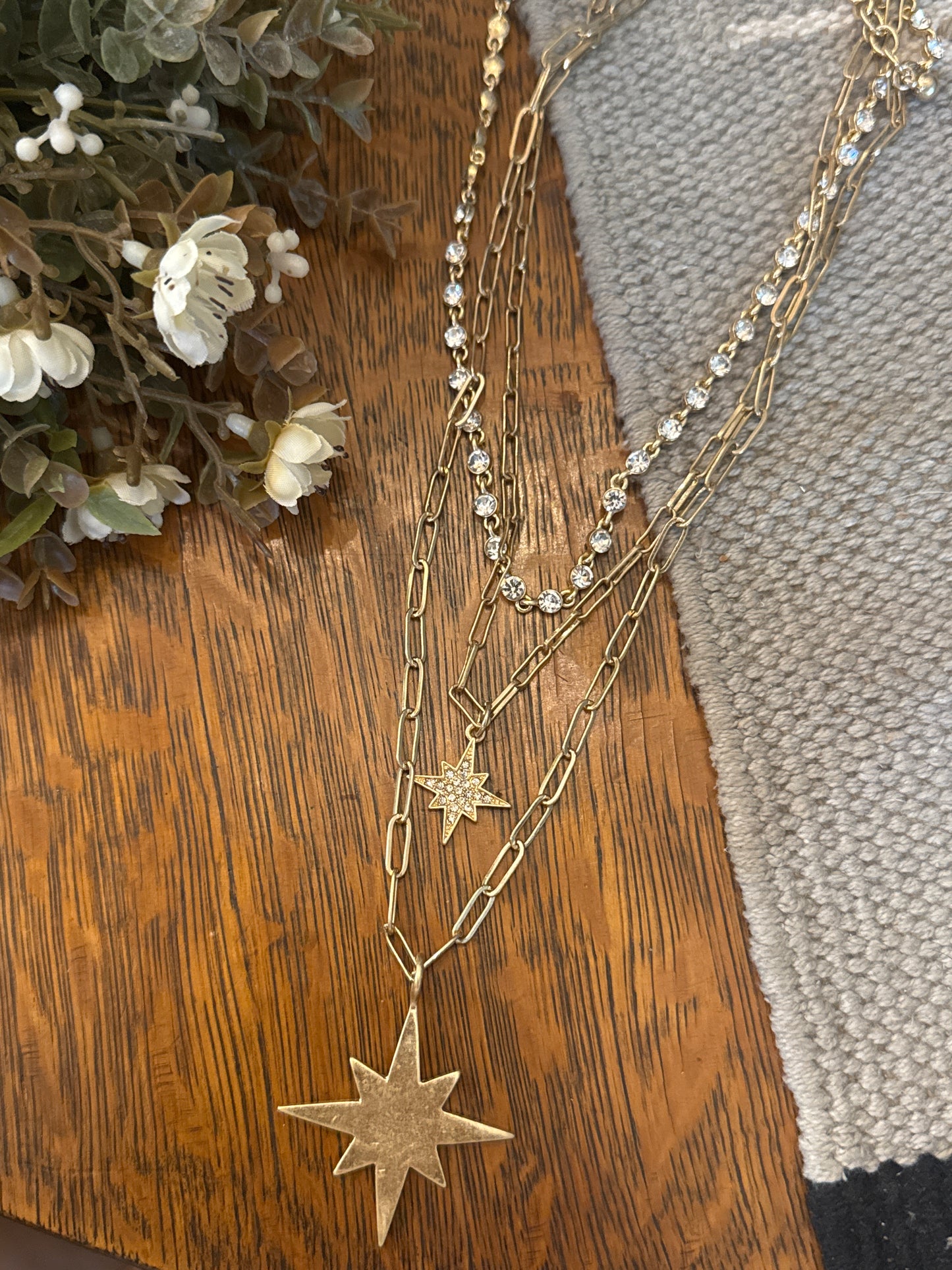 Golden Spark - Layered Necklace