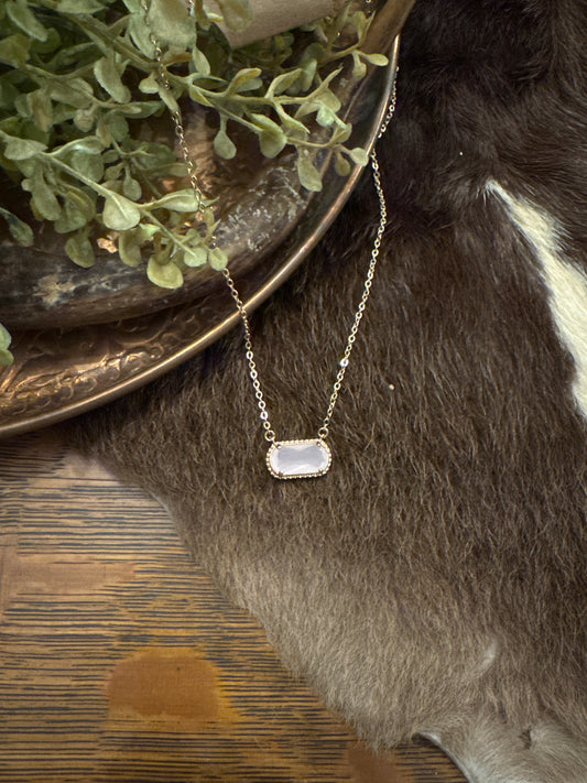 Golden Glass - Necklace