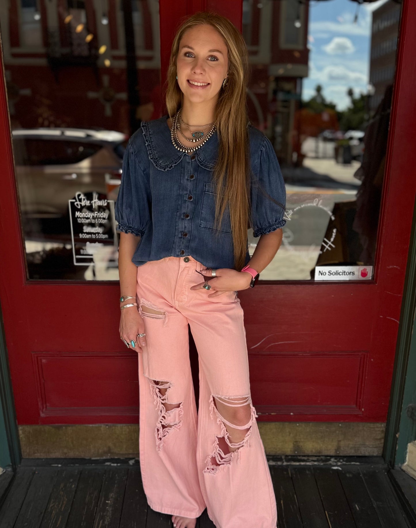 Blue Haven – Denim Shirt