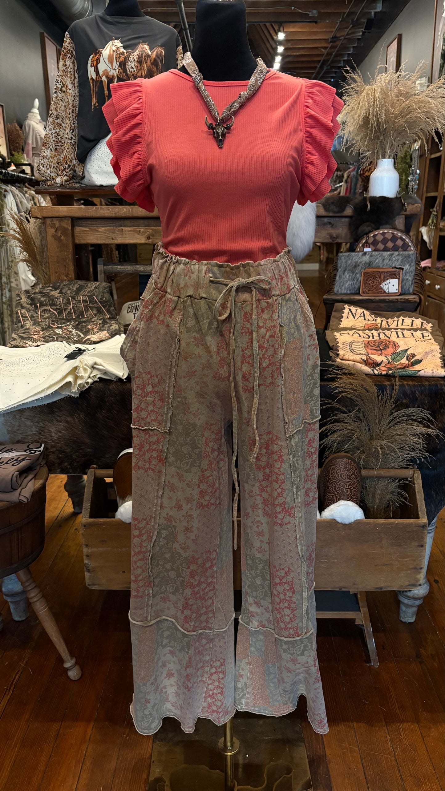 Gypsy Patchwork – Multi-Color Lounge Pants
