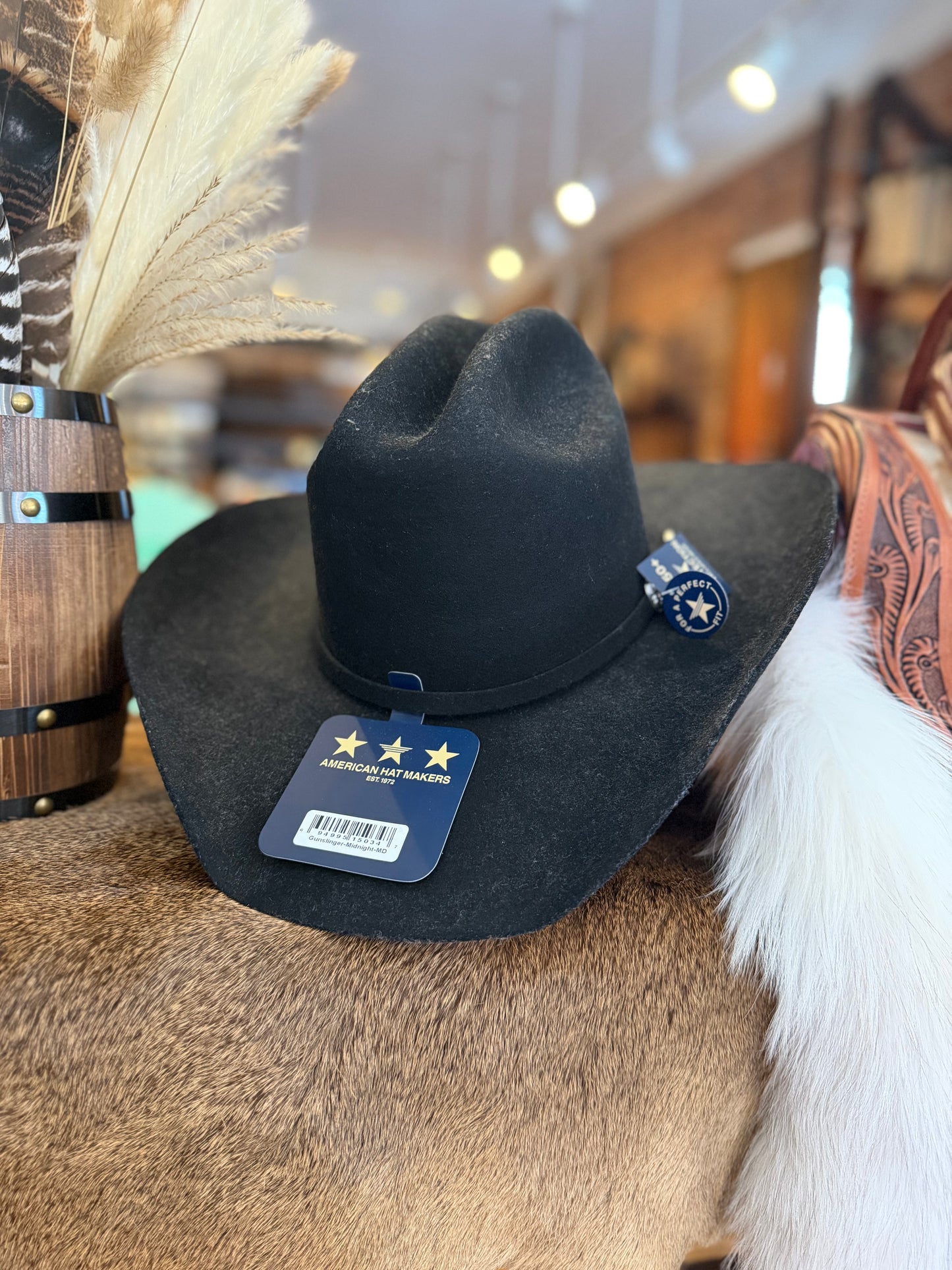 All American Cowboy Hat - Cattleman Shape