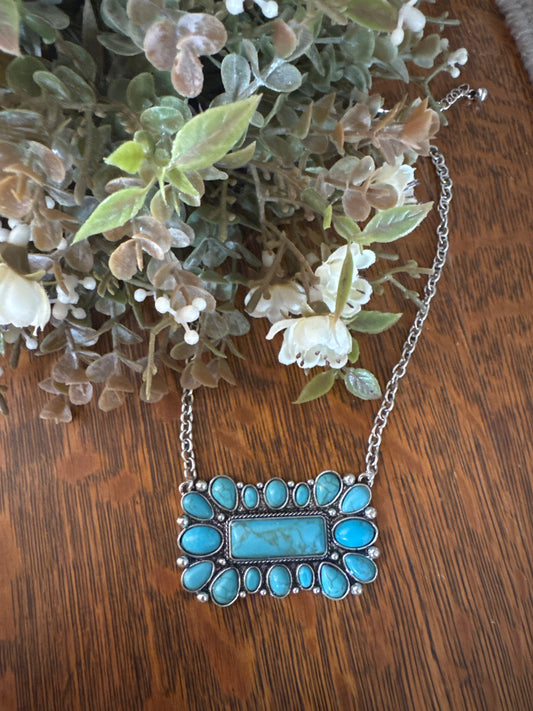 Big Burst Bar - Necklace
